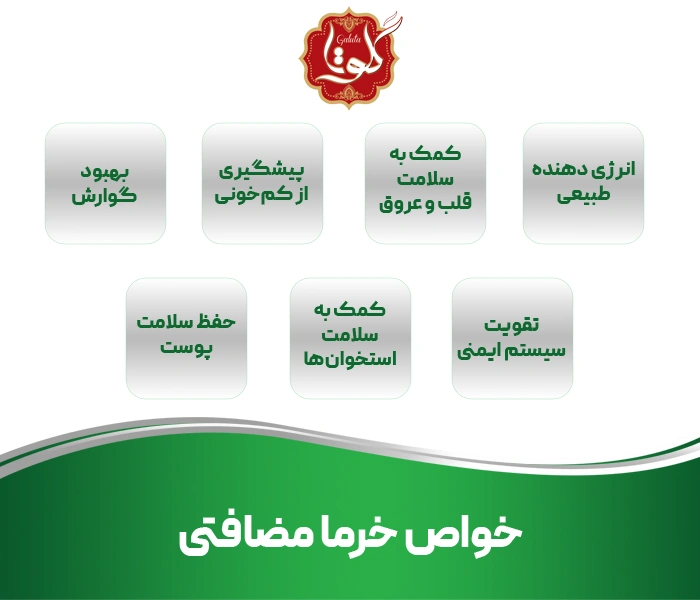 خواص خرمای مضافتی